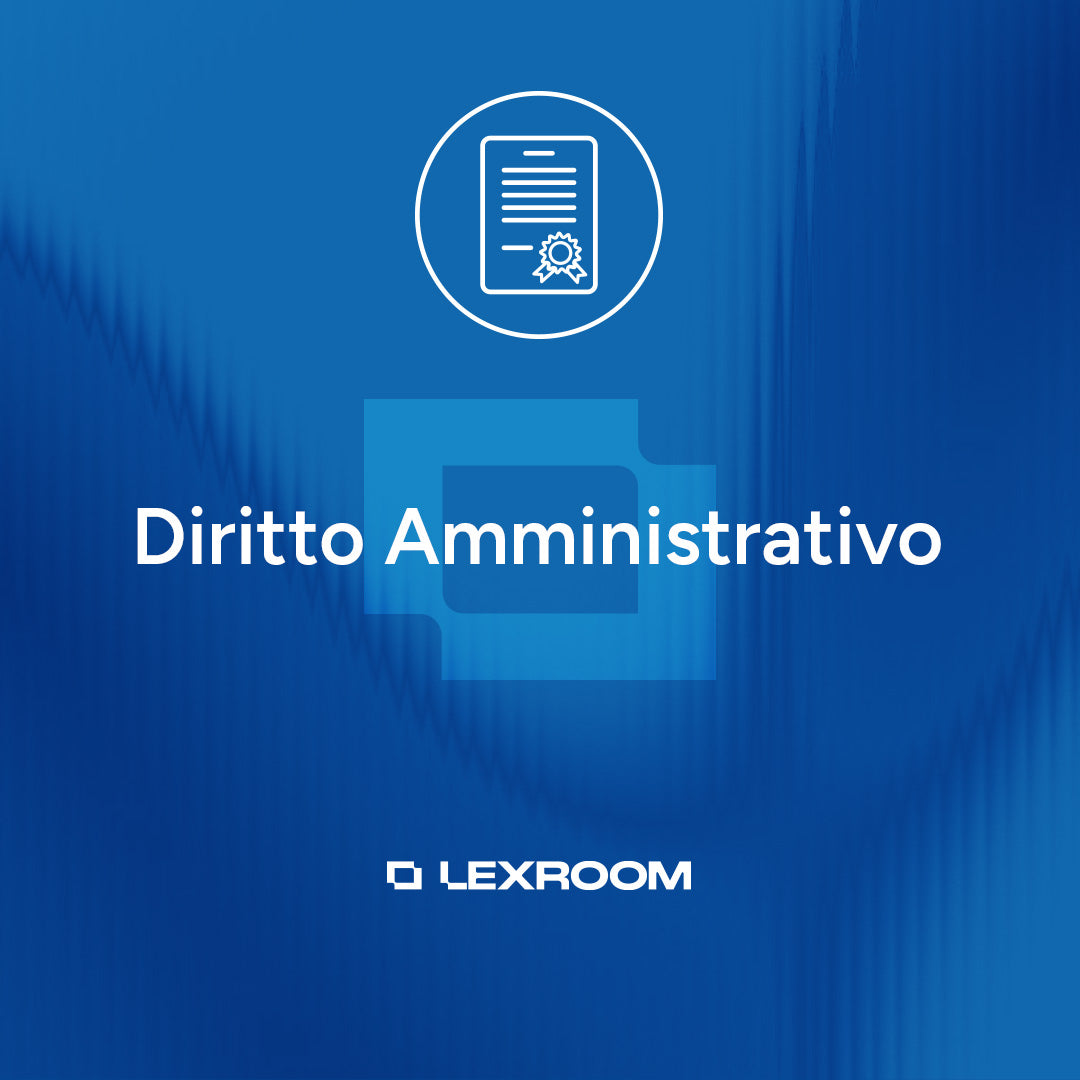 Modulo Diritto Amministrativo