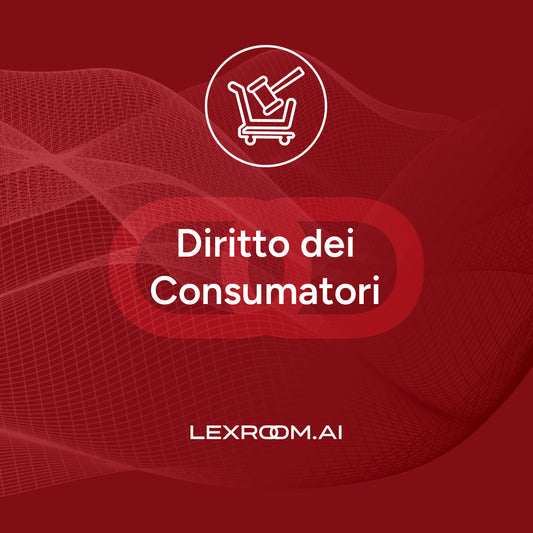 Modulo Diritto dei Consumatori