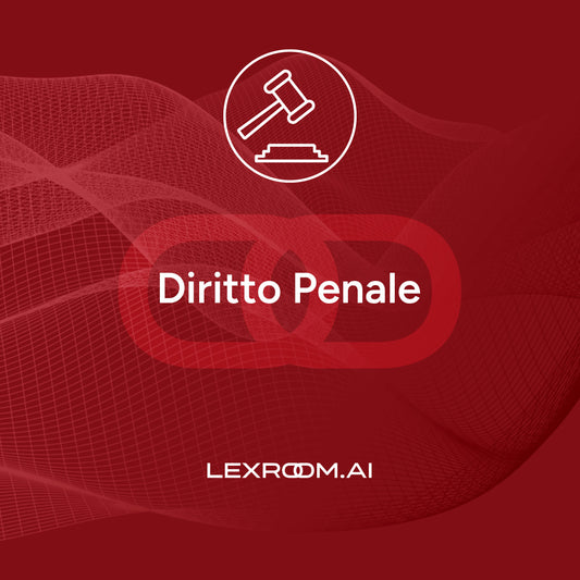Modulo Diritto Penale