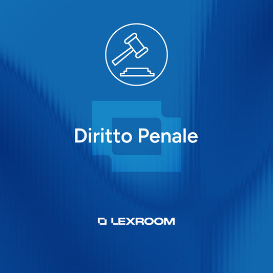 Modulo Diritto Penale
