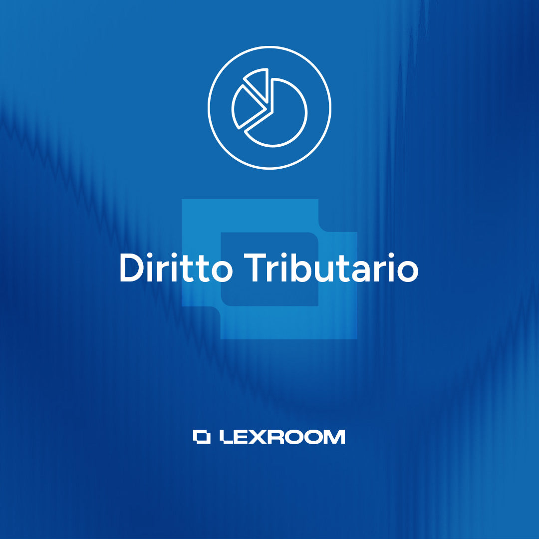 Modulo Diritto Tributario
