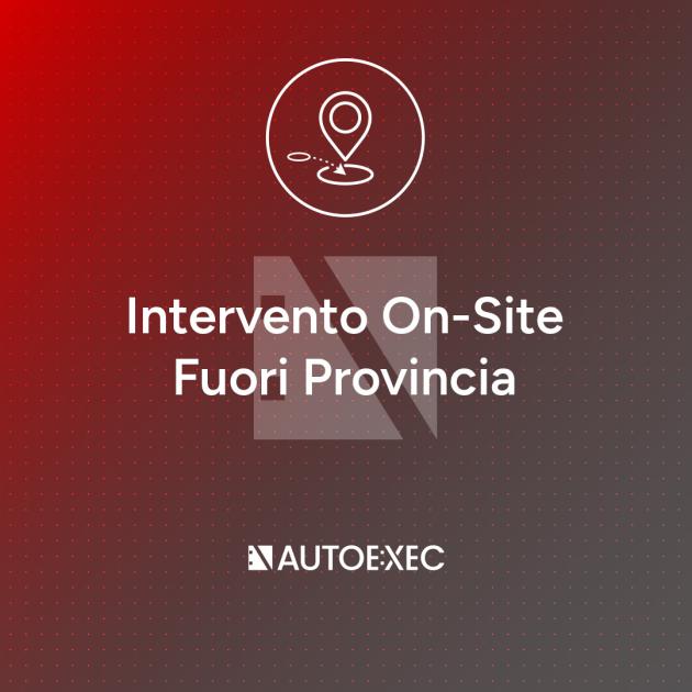 Intervento On-Site Fuori Provincia